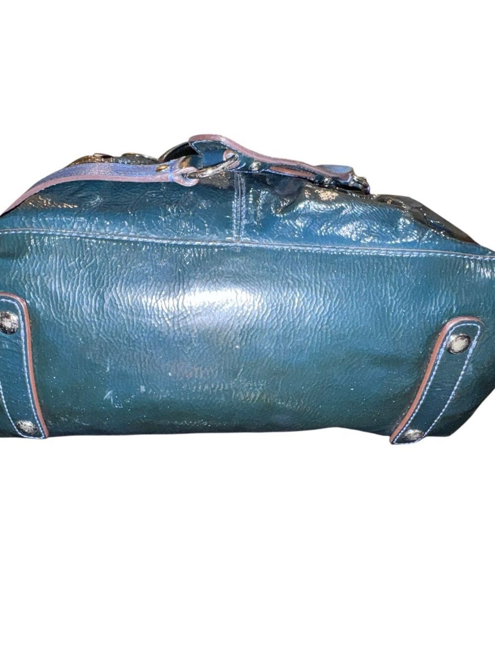 Coach Madison Sabrina Satchel 14178 Cobalt Blue 2 way - Picture 9 of 17